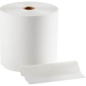 Recycled Paper Towel Roll , White, 6 Rolls Per Case