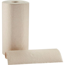 2-Ply Recycled Perforated Paper Roll Towel, Brown, 12 Rolls/Case