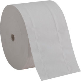 Compact Coreless 2-Ply Recycled Toilet Paper, 18 Rolls Per Package