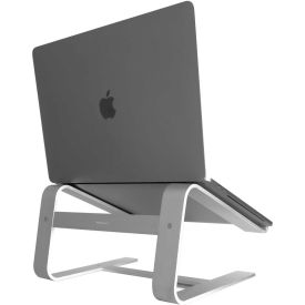 Horizontal Laptop Stand for Laptops & MacBooks Up to 17", Aluminum