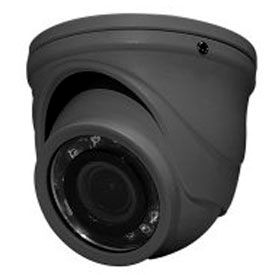 4MP Mini-Turret Color Camera, 2.9mm Fixed Lens, Dark Grey Housing