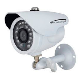 2MP Waterproof Marine Camera, 3.6mm Fixed Lens, White Housing