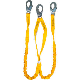 6' Double Leg Internal Shock Lanyard Snap Hook