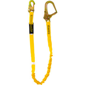 6' Internal Shock Lanyard Rebar and Snap Hook