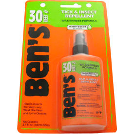 30% DEET Mosquito, Tick and Insect Repellent, 3.4 Oz. Pump Spray