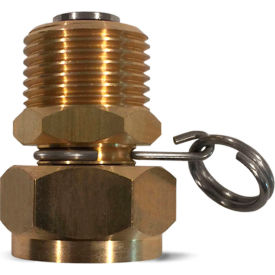 Swivel Hose Adapter, Brass, 3/4 MGHT x 3/4 FGHT