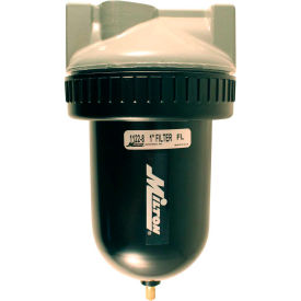 Filter Bowl Metal Bowl 1" NPT 250 PSI 40 Micron