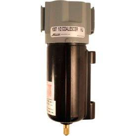 Heavy Duty Coalescing Filter Metal Bowl 1/2" NPT 250 PSI 0.03 Micron
