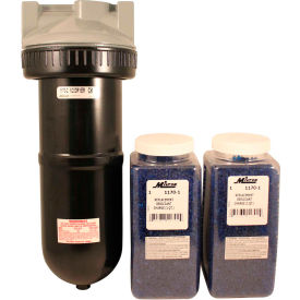 1170-2 Compact Desiccant Dryer Metal Bowl 1/2" NPT 250 PSI 70 Micron