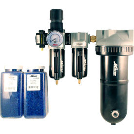Jumbo Desiccant Dryer System Metal Bowl 1/2" NPT 250 PSI 0.03 Micron