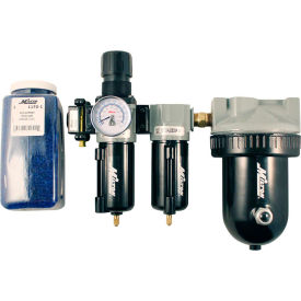 Deluxe Desiccant Dryer System Metal Bowl 1/2" NPT 250 PSI 1.03 Micron