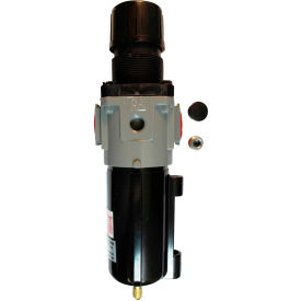 Piggyback Filter/Regulator Metal Bowl 1/2" NPT 200 PSI 40 Micron