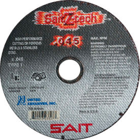 Cut Off Wheel Type 1 Z-TECH 4" x .045" x 5/8" Zirconium