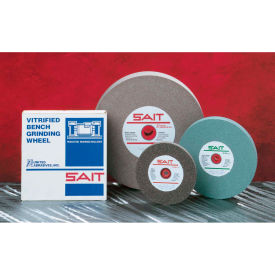 Bench Wheel Vitrified 7" x 1" x 1" 60 Grit Silicon Carbide