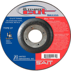 Center Disc - Type 27 - 5" x .045" x 7/8" - Blended - Ultimate Cut