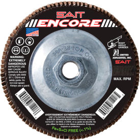 Flap Disc T27 4-1/2"x 5/8-11" 40 Grit Zirconium
