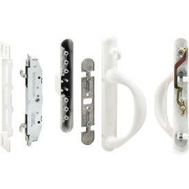 Patio Door Handle Set, White, Mortise System, Right Hand