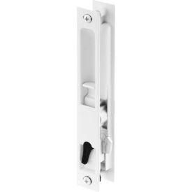 Sliding Door Flush Latch, White