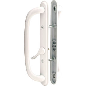 Sliding Door Handle Set With 10-Inch Pull, White