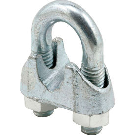Garage Door Cable Clamps, 1/2 Galvanized, Pack of 2