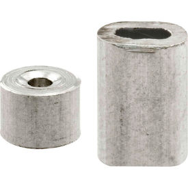Ferrules and Stops, 3/32-Inch, Aluminum, (Pack of 2)
