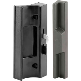 Sliding Door Handle, 4-15/16-Inch Hole Centers, Black
