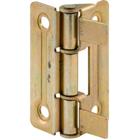 Bi-Fold Door Hinge, Brass Plated, Pack of 2