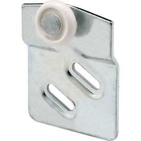 Closet Door Roller, Front, 1/4-Inch Offset, 7/8-Inch Nylon Wheel, Pack of 2