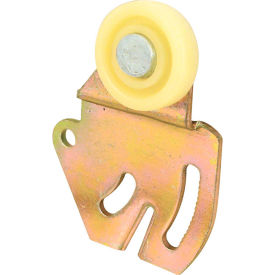 1/16-Inch Offset Front Closet Door Roller, 7/8-Inch Nylon Wheel, Pack of 2