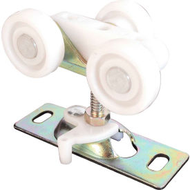Pocket Door Roller, Tri-Wheel, 1-Inch Flat Nylon Wheels, (Pack of 2)