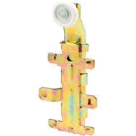Closet Door Roller with Top Mount and 7/8-Inch Round Edge Nylon Wheel, Pack of 2