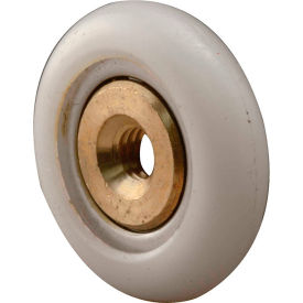 Tub Enclosure Rollers, 3/4-Inch Round, Narrow Tire, (Pack of 2)