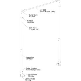 Aluminum Spring Pivot for Tarp Arm - 3012084