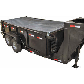Aluminum Tarp System with Mesh Tarp, 7-1/2 Ft. x 15 Ft. - DTR7515