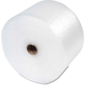 Bubble Cushioning Material, 12"W x 175 x 3/16" Bubble, Clear, 1 Roll