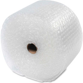 Recycled Light Weight Bubble Wrap, 12"W x 100'L x 5/16" Bubble, Clear, 1 Roll