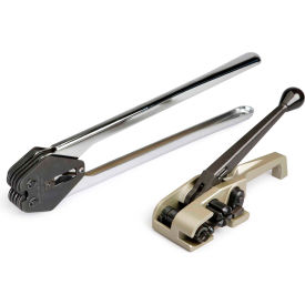 Tool Set for PET/Plastic Strapping with Tensioner & Sealer, 1/2" Strap Width