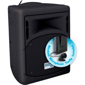 40 Watt Wireless PA System with Tie-Clip/Lavalier Mic
