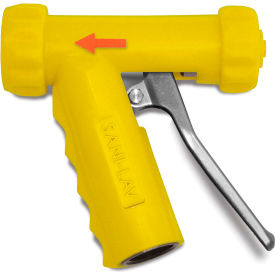 Mid-Sized Stainless Steel Spray Nozzle - Yellow