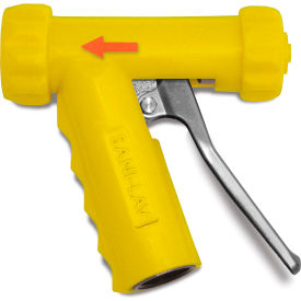 Mid-Sized Aluminum Spray Nozzle - Yellow
