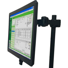 Post Mount Single Monitor Holder For NB, PC & EC Series Workstations