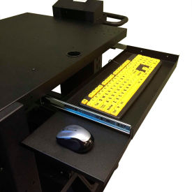 Heavy-Duty Keyboard and Mouse Tray For NB & PC Series Workstations