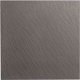 Rubber Tile 19.69" x 19.69" x .125" Dark Gray