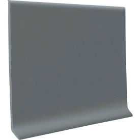 Rubber Wall Base 4" x .125" x 48" Dark Gray