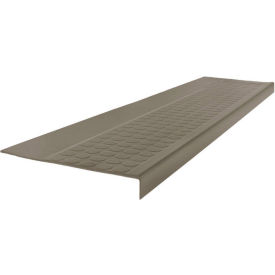 Rubber Low Circular Profile Square Nose 12.5" x 48" Lunar Dust