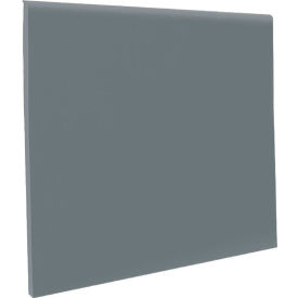 Rubber No Toe Wall Base Coil 4" x .125" x 120' Dark Gray