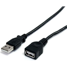 6 ft. Black USB 2.0 Extension Cable A to A - M/F
