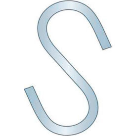 S-Hook - 2" L x .148" Thick - Stainless Steel - Plain - USA