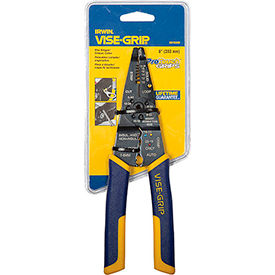 8" Multi-Tool Wire Stripper/Cutter/Crimper with ProTouch Grips