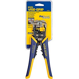 8" Self-Adjusting Wire Stripper/Cutter/Crimper with Pro Touch Grips